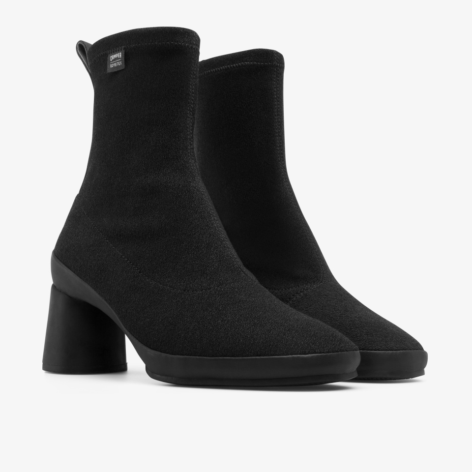 Camper Upright Black - Camper Women's Ankle Boots ||6318-IWMGR||